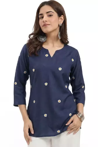 Women floral printed indie prints kurta