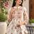 Women floral printed thread work floral kurta