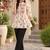 Women floral embroidered thread work floral kurta