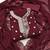 maroon georgette embroidered unstitched dressmaterials 3 pair top bottom dupptaa