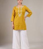 Women embroidered thread work handloom kurta