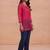 Women embroidered thread work georgette kurta