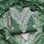 green chanderi embroidered unstitched dress materials 3 pair top bottom dupatta
