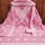 pink chanderi embroidered unstitched dress materials 3 pair top bottom dupatta