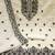 white chanderi embroidered unstitched dress materials 3 pair top bottom dupatta