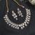 Indian Kundan Bridal Necklace Set, Gold Tone Pearl Earrings, Traditional Wedding Jewelry