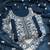indigo chanderi embroidered unstitched dress materials 3 pair top bottom dupatta