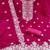 pink chanderi embroidered unstitched dress materials 3 pair top bottom dupatta