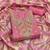 pink silk blend embroidered unstitched dressmaterials 3 pair top bottom dupptaa