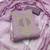 lavender jacquard  embroidered unstitched dressmaterials 3 pair top bottom dupptaa