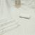 white jacquard  embroidered unstitched dressmaterials 3 pair top bottom dupptaa