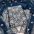 blue georgette embroidered unstitched dressmaterials 3 pair top bottom dupptaa