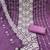 lavender georgette embroidered unstitched dressmaterials 3 pair top bottom dupptaa