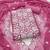 pink georgette embroidered unstitched dressmaterials 3 pair top bottom dupptaa