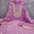 lavender silk blend embroidered unstitched dressmaterials 3 pair top bottom dupptaa