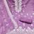 lavender silk blend embroidered unstitched dressmaterials 3 pair top bottom dupptaa