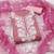 pink silk blend embroidered unstitched dressmaterials 3 pair top bottom dupptaa