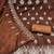 brown silk blend embroidered unstitched dressmaterials 3 pair top bottom dupptaa