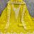 green chanderi embroidered unstitched dress materials 3 pair top bottom dupatta