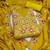 yellow silk blend embroidered unstitched dressmaterials 3 pair top bottom dupptaa