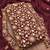 maroon georgette embroidered unstitched dressmaterials 3 pair top bottom dupptaa