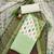 green cotton blend embroidered unstitched dressmaterials 3 pair top bottom dupptaa