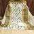 yellow cotton blend embroidered unstitched dressmaterials 3 pair top bottom dupptaa