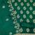 green silk blend embroidered unstitched dressmaterials 3 pair top bottom dupptaa