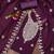 purple georgette embroidered unstitched dressmaterials 3 pair top bottom dupptaa