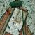 green cotton blend embroidered unstitched dressmaterials 3 pair top bottom dupptaa