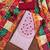 lavender cotton blend embroidered unstitched dressmaterials 3 pair top bottom dupptaa