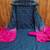 aqua cotton blend embroidered unstitched dressmaterials 3 pair top bottom dupptaa