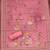 Pink silk embroidered unstitched dressmaterials 3 pair top bottom dupptaa