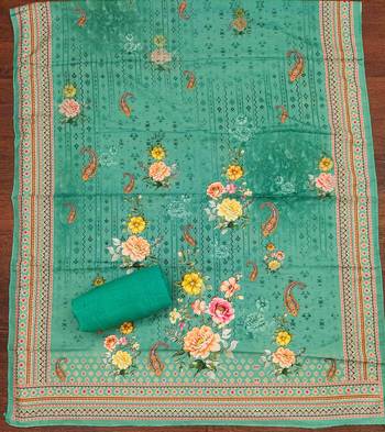 Indigo silk embroidered unstitched dressmaterials 3 pair top bottom dupptaa 3