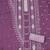 lavender georgette embroidered unstitched dressmaterials 3 pair top bottom dupptaa