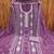 lavender georgette embroidered unstitched dressmaterials 3 pair top bottom dupptaa