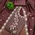 brown georgette embroidered unstitched dressmaterials 3 pair top bottom dupptaa