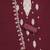 maroon georgette embroidered unstitched dressmaterials 3 pair top bottom dupptaa