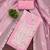 Pink chanderi  embroidered unstitched dressmaterials 3 pair top bottom dupptaa