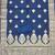 Blue silk embroidered unstitched dressmaterials 3 pair top bottom dupptaa