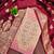 Maroon silk embroidered unstitched dressmaterials 3 pair top bottom dupptaa