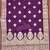 Wine silk embroidered unstitched dressmaterials 3 pair top bottom dupptaa