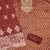 Brown silk embroidered unstitched dressmaterials 3 pair top bottom dupptaa