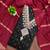 Black silk embroidered unstitched dressmaterials 3 pair top bottom dupptaa