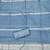 Blue silk embroidered unstitched dressmaterials 3 pair top bottom dupptaa