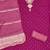Pink silk embroidered unstitched dressmaterials 3 pair top bottom dupptaa