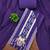purple cotton blend embroidered unstitched dressmaterials 3 pair top bottom dupptaa