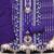 purple cotton blend embroidered unstitched dressmaterials 3 pair top bottom dupptaa