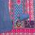 Blue cotton embroidered unstitched dressmaterials 3 pair top bottom dupptaa
