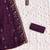 Wine georgette embroidered unstitched dressmaterials 3 pair top bottom dupptaa